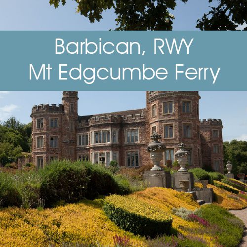 Plymouth Boat Trips - The Barbican, Royal William Yard & Mount Edgcumbe Ferry Link