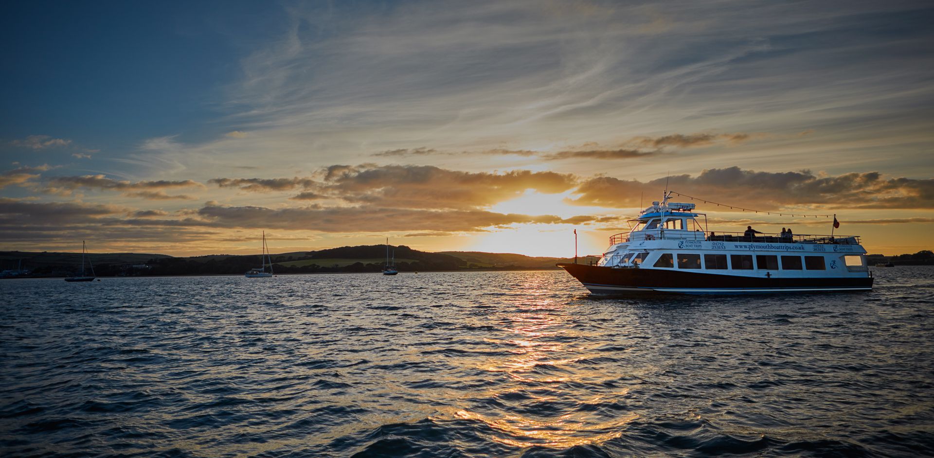 Plymouth Boat Trips Ashes at Sea - Slide One