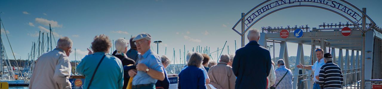 Plymouth Boat Trips - People waiting for boat trip